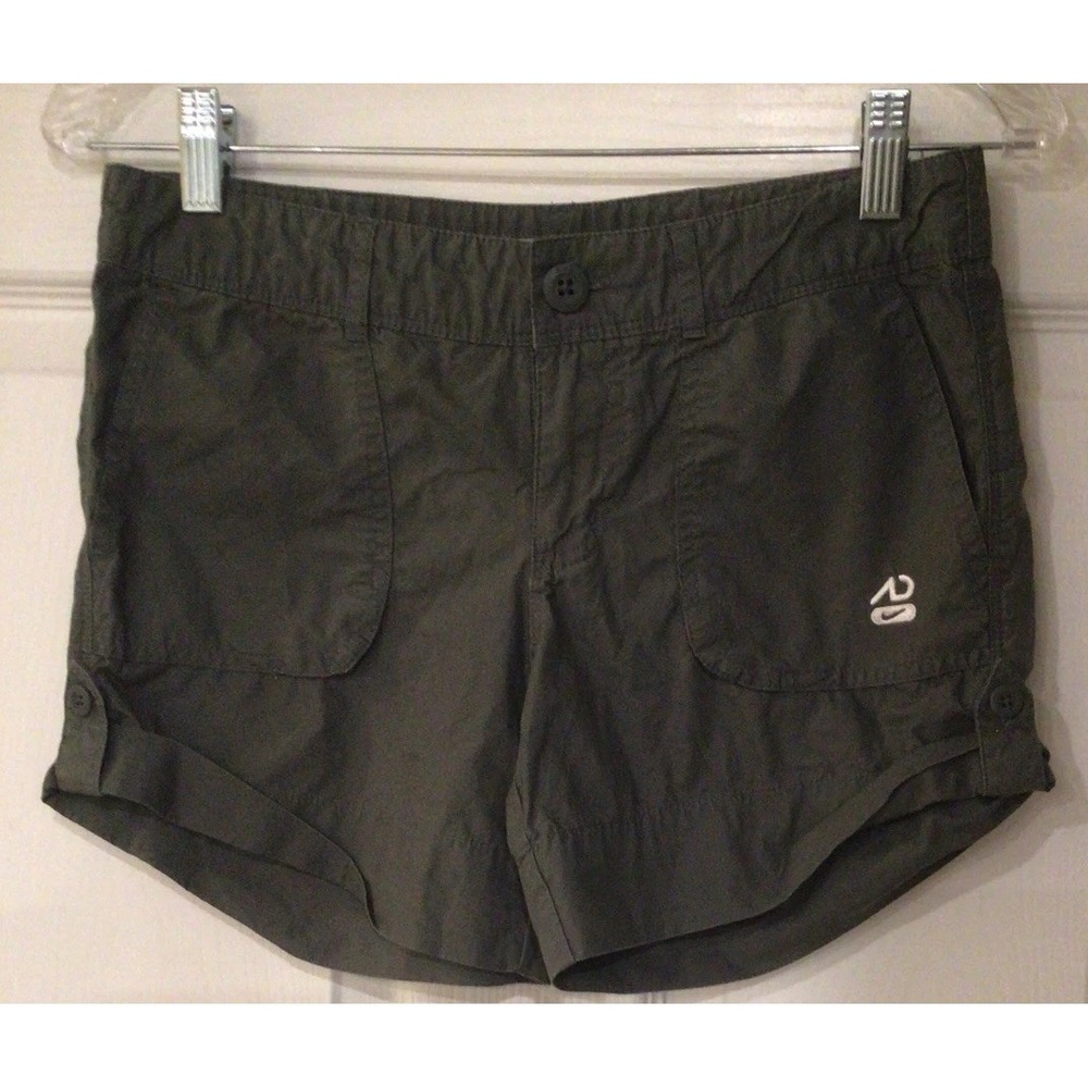 Nike Athletic Dept Womens Size 4 Gray Cargo Shorts Lightweight Hiking Summer